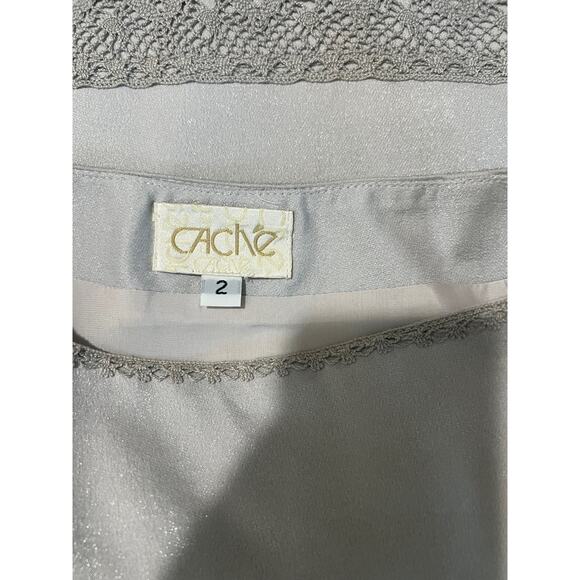 Vintage Cache mini skirt size 2 - Picture 3 of 5